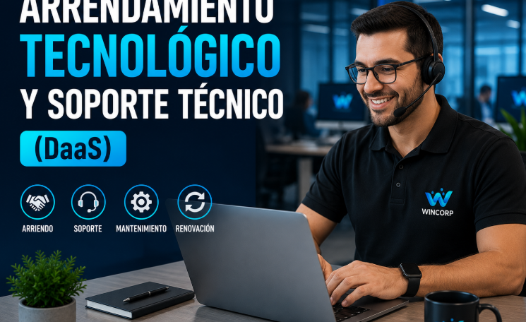arrendamiento tecnológico y soporte técnico (DaaS)