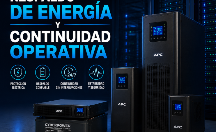 respaldo de energía y continuidad operativa